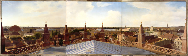 Berlin-Panorama von Eduard Gaertner, 1834